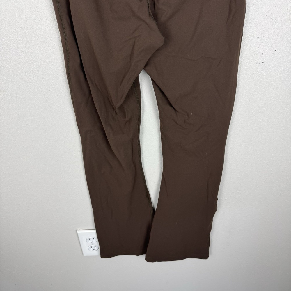 Tuckernuck Pants High Rise Compression Millie Yoga Size S Brown Flare Leggings - Picture 7 of 7